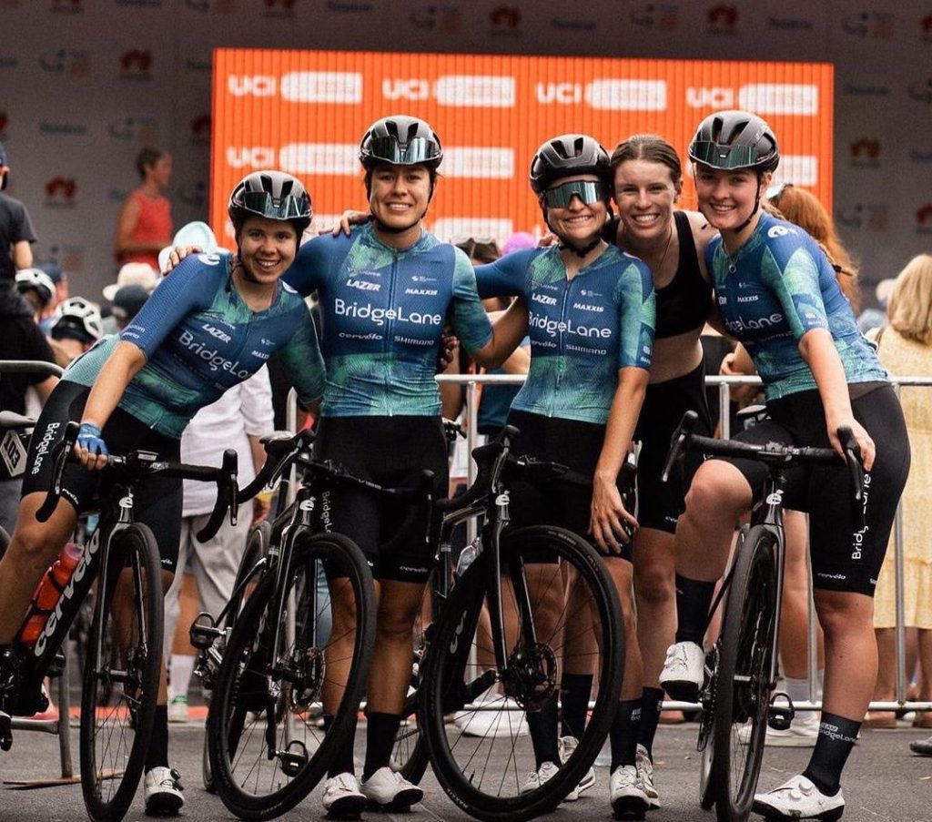 Team Bridgelane at Tour Down Under